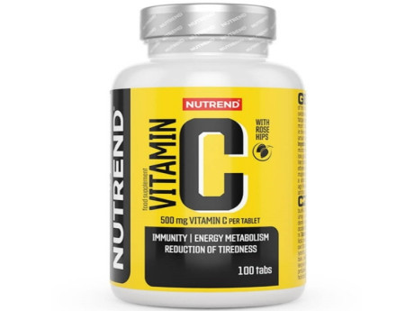 Vitamin C with rose hips NUTREND (100 таблеток)