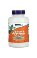 Calcium Magnesium Vitamin D3 and Zinc NOW Foods (120 капсул)