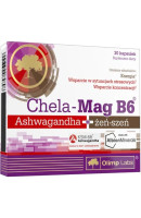Chela-Mag B6 Ashwagandha+ginseng Olimp (30 капсул)