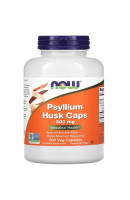 Psyllium Husk Caps 500мг NOW Foods (200 вег капсул)