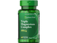 Magnesium Triple Complex 400 мг Puritan's Pride (60 капсул)