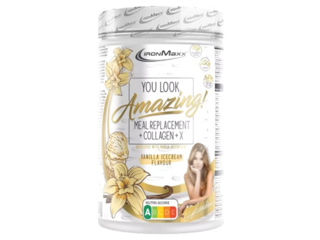 Meal replacement+collagen+X IronMaxx (550 грамм)