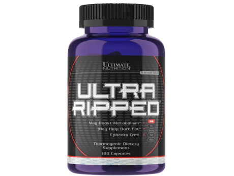 Ultra Ripped Ephedra Free Ultimate nutrition (180 капсул)