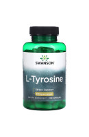 L-Tyrosine 500мг Swanson (100 капсул)