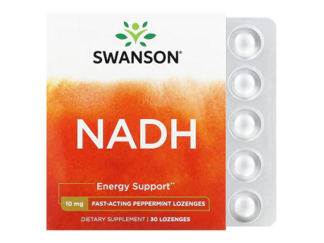 NADH 10мг Swanson (30 леденцов)