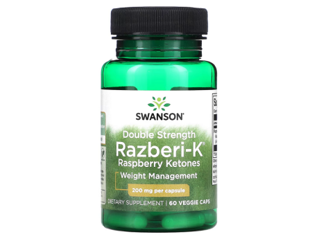 Raspberry Ketones 200мг Swanson (60 вег капсул)