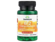 Vitamin B12 500мкг Swanson (100 капсул)