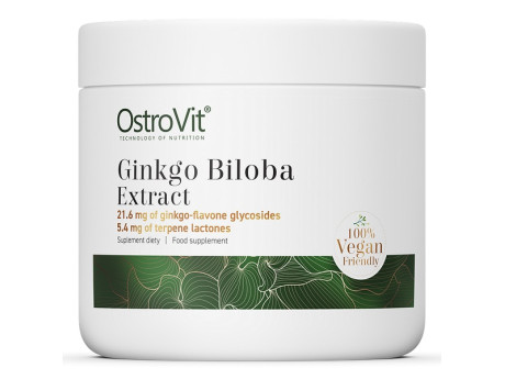 Ginkgo Biloba Extract VEGE OstroVit (50 грамів)