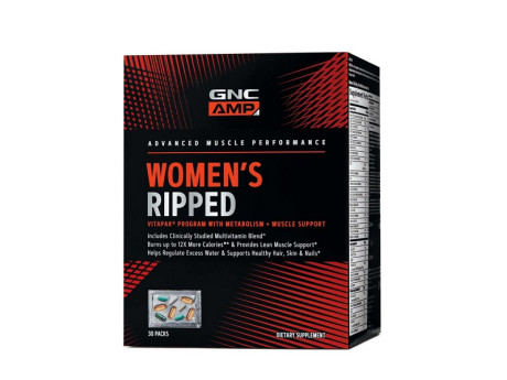 AMP Women's Ripped GNC (30 пакетів)