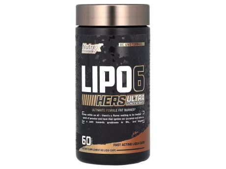Жиросжигатель Nutrex Lipo-6 Black Hers Ultra Concentrate