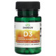 Vitamin D3 1000 IU Swanson (60 капсул)