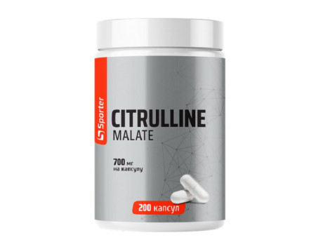 Citrulline Malate 700мг Sporter (200 капсул)
