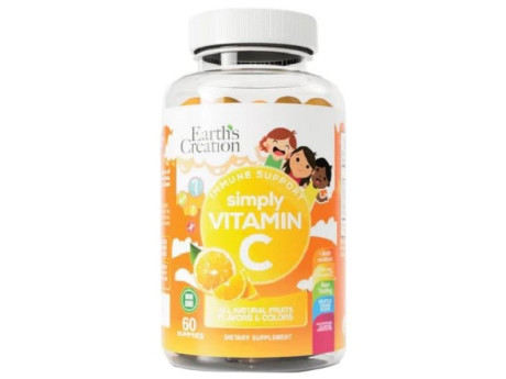 Kids Vitamin C Earth‘s Creation (60 таблеток)