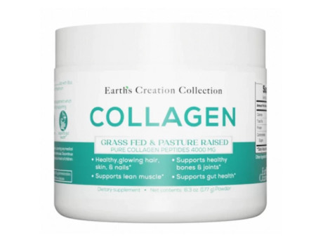 Collagen Hydrolyzed + Hyaluronic Acid Earth‘s Creation (188 грамм)