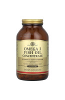 Omega-3 Fish Oil Concentrate Solgar (120 капсул)