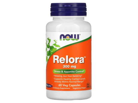RELORA 300мг Now Foods (60 вег капсул)