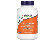 L-CARNITINE 500мг Now Foods (180 вег капсул)