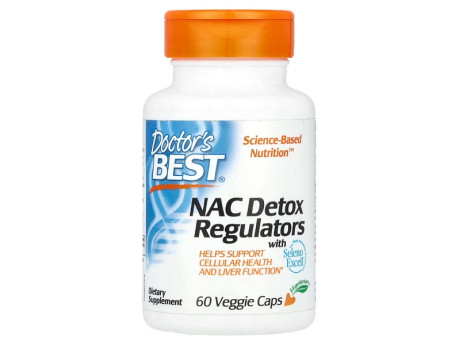 NAC 600мг Doctor's Best (60 вег капсул)