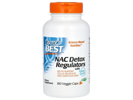 NAC 600мг Doctor's Best (180 вег капсул)