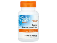 Trans-Resveratrol with ResVinol 200мг Doctor's Best (60 капсул)