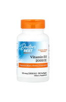 Vitamin D3 50мкг 2000 IU Doctor's Best (180 капсул)