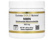 NMN Powder 300мг California Gold Nutrition (30 грамм)