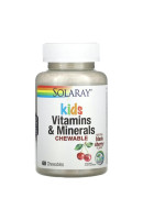 Kids Vitamins & Minerals Solaray (60 таблеток)