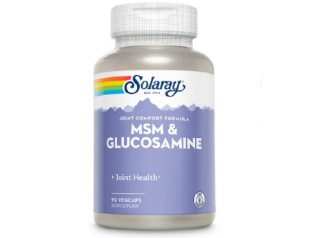 MSM & Glucosamine Solaray (90 вег капсул)