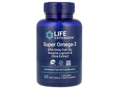 Super Omega-3 Life Extension (60 капсул)