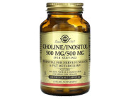 Choline & Inositol 500мг Solgar (100 вег капсул)