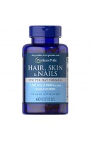 Hair Skin Nails One Per Day Formula + 2500 мг Биотина (60 капсул)