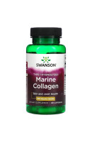 Type I Hydrolyzed Marine Collagen Peptides 400мг Swanson (60 капсул)