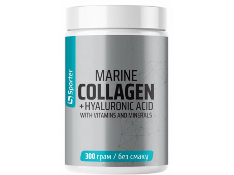 Marine Collagen + Hyaluronic Acid Sporter (300 грамм)