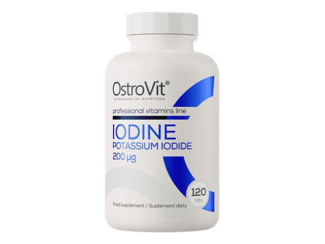 IODINE Potassium Iodide 200мг OstroVit (120 таблеток)