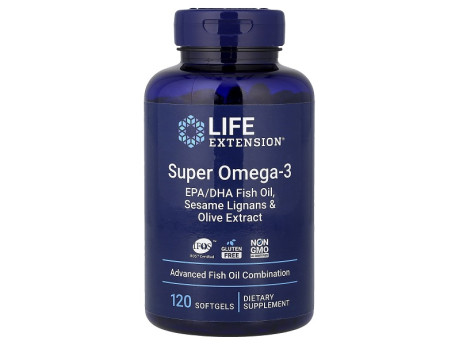 Super Omega-3 Life Extension (120 капсул)