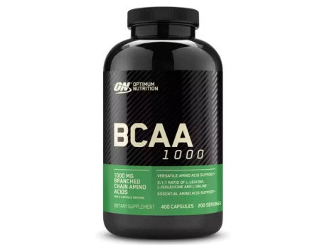 BCAA 1000 Optimum Nutrition (400 капсул)