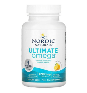 Ultimate Omega Nordic Naturals (60 капсул)