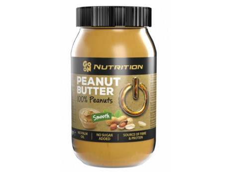 Peanut butter smooth 100% GO ON (900 грамів)