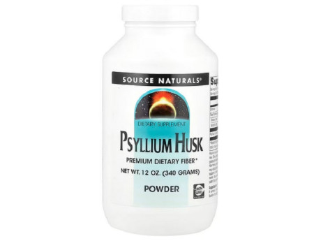 PSYLLIUM HUSK POWDER Source Naturals (340 грамм)