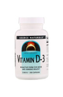 VITAMIN D-3 2000 IU Source Naturals (200 капсул)