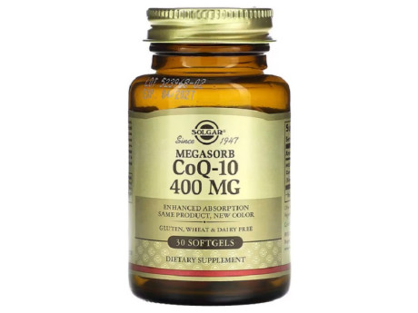 CoQ-10 400мг Solgar