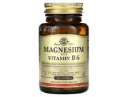 Magnesium with Vitamin B6 Solgar (100 таблеток)