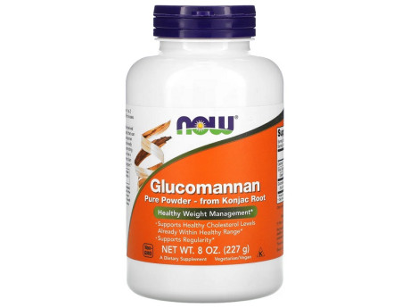 Glucomannan Pure Powder Now Foods (227 грамм)