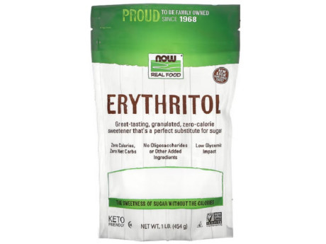 Erythritol Now Foods (454 грамів)
