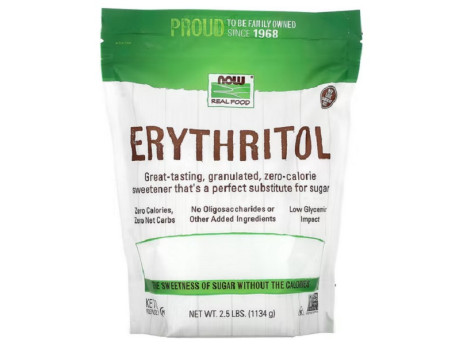 Erythritol Now Foods (1134 грамів)