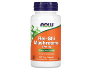 Rei-Shi Mushrooms 270мг Now Foods (100 вег капсул)
