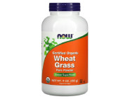 Wheat Grass Powder Organic Now Foods (255 грамм)