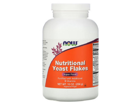 Nutritional Yeast Flakes Now Foods (284 грамм)