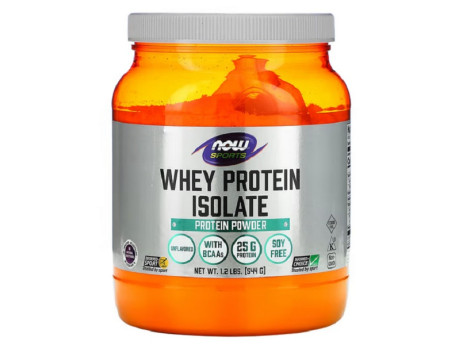 Whey Protein Isolate Now Foods (544 грамм)