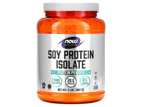 Soy Protein Isolate Now Foods (907 грамів)